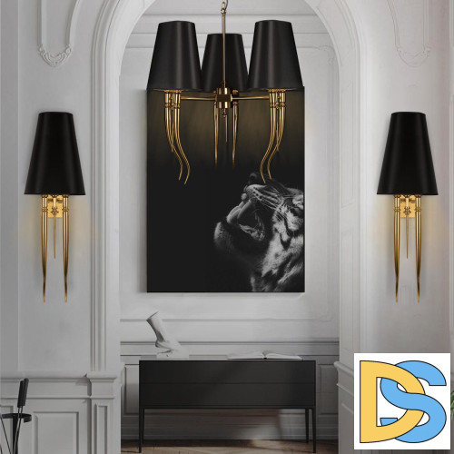 Подвесная люстра Loft IT Brunilde 10207/6 Gold