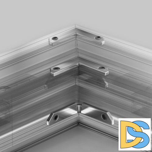 Соединитель для встраиваемой трековой системы Maytoni Magnetic track system Exility TRA034CL-MP-1