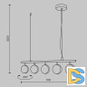 Подвесная люстра Maytoni Mind MOD299PL-L48BC3K