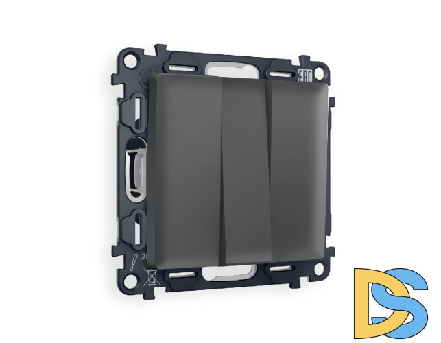 Комплект механизма 3-кл выключателя Ambrella Volt Alfa MA905010