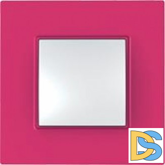 Рамка 1-ая (одинарная), Малина, серия Unica Quadro, Schneider Electric