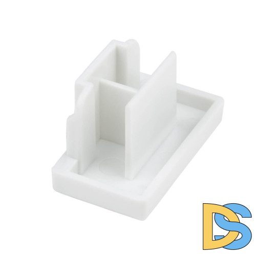 Заглушка торцевая Volpe UFB-Q123 C21 White 1 Polybag UL-00007384