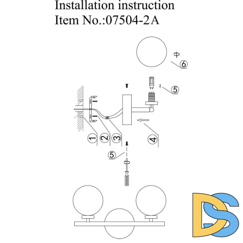 Бра Kink Light Сида 07504-2,37