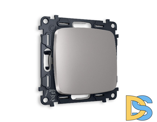 Комплект механизма 1-кл проходного выключателя Ambrella Volt Omega MO501020