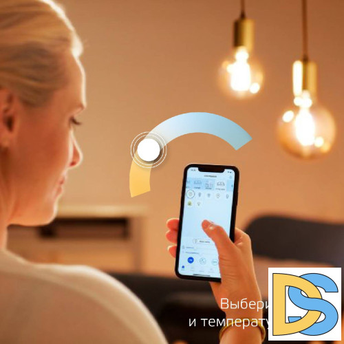 Лампа светодиодная диммируемая филаментная Gauss E14 4,5W 2000-6500K прозрачная 1250112