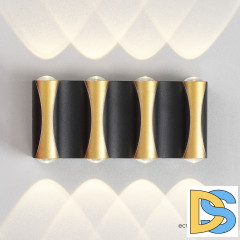 Уличный настенный светильник Crystal Lux CLT 022W4 BL-GO 4000K