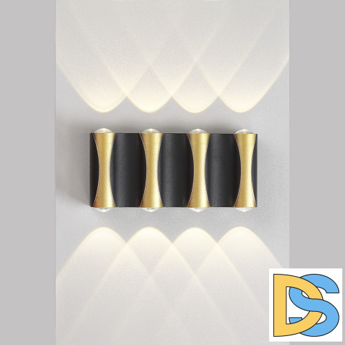 Уличный настенный светильник Crystal Lux CLT 022W4 BL-GO 4000K