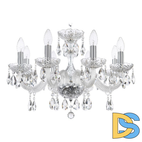 Подвесная люстра Bohemia Ivele Crystal 117/8/195 Ni