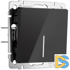 Выключатель одноклавишный с подсветкой Werkel 4690389197604 W1110148 a064025