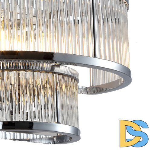 Настенный светильник Delight Collection Crystal bar KM0926W-2 chrome