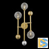 Настенный светильник Delight Collection Fluxus W68084-3 gold