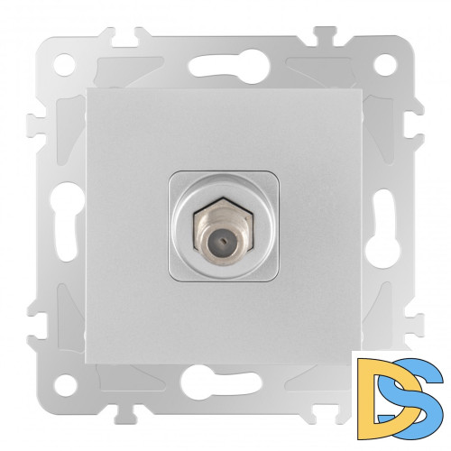 Розетка спутниковая SAT TV Arte Milano 203.42-1.silver