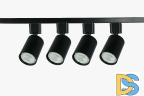 Трековый однофазный светильник (4 шт.) Эра TR70-SET4-GU10-BK Б0063956