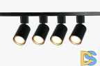 Трековый однофазный светильник (4 шт.) Эра TR70-SET4-GU10-BK Б0063956