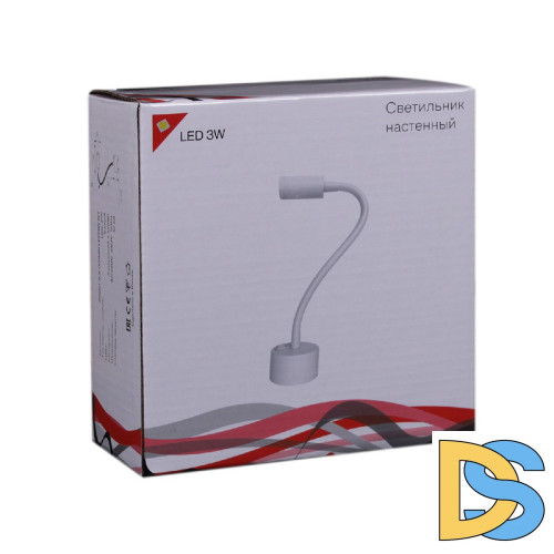 Гибкое бра Reluce 86201-9.2-001MN LED3W WT