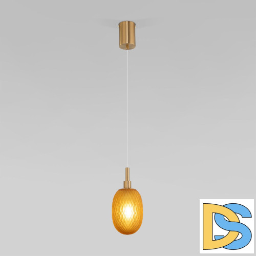 Подвесной светильник Eurosvet Pineapple 50266/1 янтарный a066525