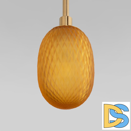 Подвесной светильник Eurosvet Pineapple 50266/1 янтарный a066525