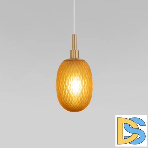 Подвесной светильник Eurosvet Pineapple 50266/1 янтарный a066525