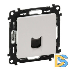 Информационная розетка RJ45 Legrand Valena Life 5 кат UTP белая 753440