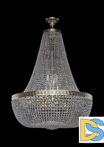 Люстра на штанге Bohemia Ivele Crystal 19281/H2/80IV GB
