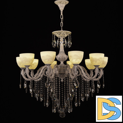 Подвесная люстра Bohemia Ivele Crystal AL79101/10/300 B WMN P1 U Horse