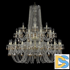 Подвесная люстра Bohemia Ivele Crystal 1402/20+10+5/400/2d G K721