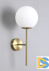 Бра Crystal Lux FELIZ AP1 BRONZE/WHITE