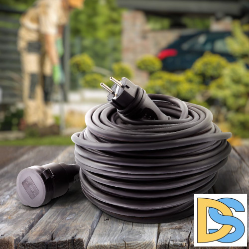 Удлинитель силовой Эра UPx-1e-3x1,5-30m-IP44(KG) Б0050859