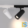Трековый трехфазный светильник Arlight LGD-GERA-4TR-R90-30W Warm3000 (BK, 24 deg, 230V) 055184