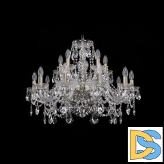 Подвесная люстра Bohemia Ivele Crystal 1411/10+5/240 Pa