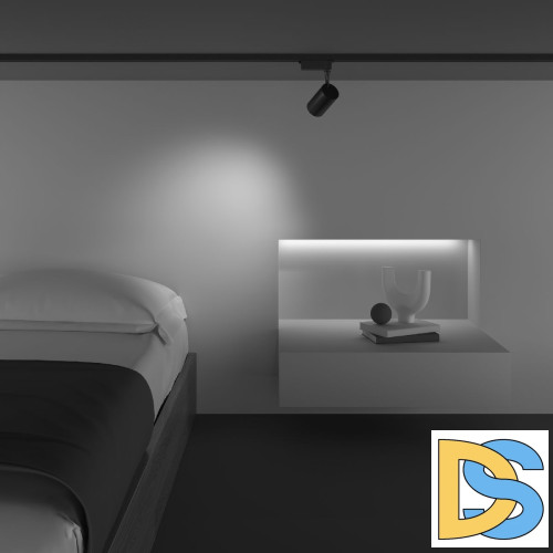 Трековый светильник Maytoni Technical Vuoro TR003-1-6W4K-M-B