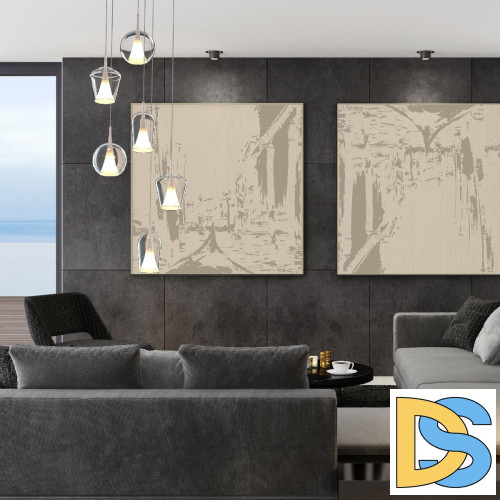 Подвесной светильник Mantra Elsa 8245+8260