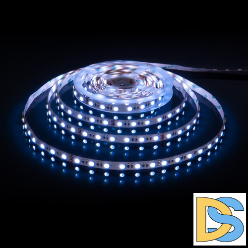 Светодиодная лента Elektrostandard 24V 24W 60Led 5050 IP20 MIX RGB/холодный белый, 5м 4690389172311