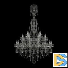Подвесная люстра Bohemia Ivele Crystal 1415/16+8+4/400/XL-185/2d Ni
