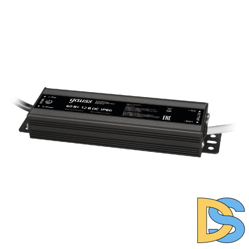 Блок питания Gauss 12V 60W IP66 8A 202023060