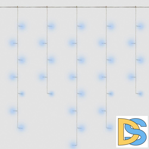 Уличная светодиодная гирлянда Feron Занавес 230V синий без мерцания CL24 41628