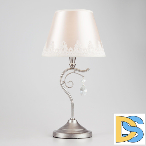 Настольная лампа Eurosvet Incanto 01022/1 серебро