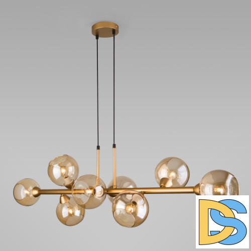 Подвесная люстра Eurosvet 70113/8 янтарный