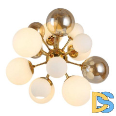 Подвесная люстра Lumina Deco Galaksida LDP 8565-10/16 GD+TEA