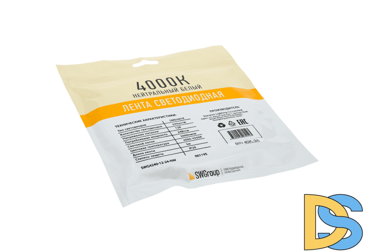Светодиодная лента SWG SWG4240-12-24-NW-M 009254