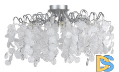 Потолочная люстра Crystal Lux Tenerife PL8 Silver