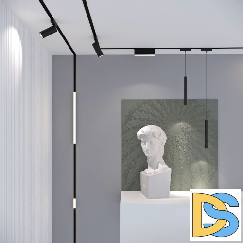 Трековый магнитный светильник Elektrostandard Flat magnetic 4690389198380 a063691