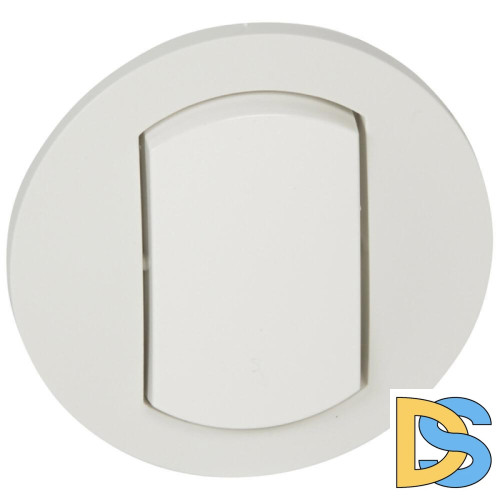 Лицевая панель Legrand Celiane переключателя белая 067801