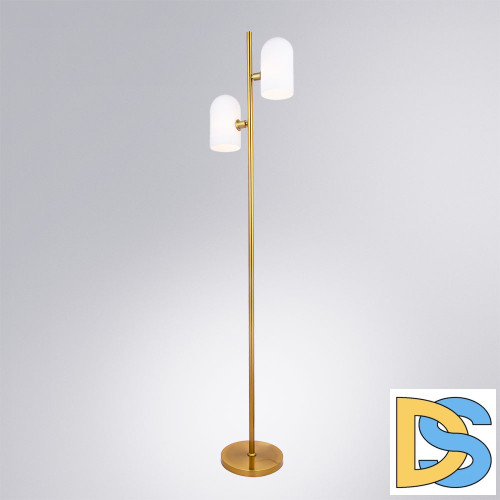 Торшер Arte Lamp Cassel A5454PN-2PB