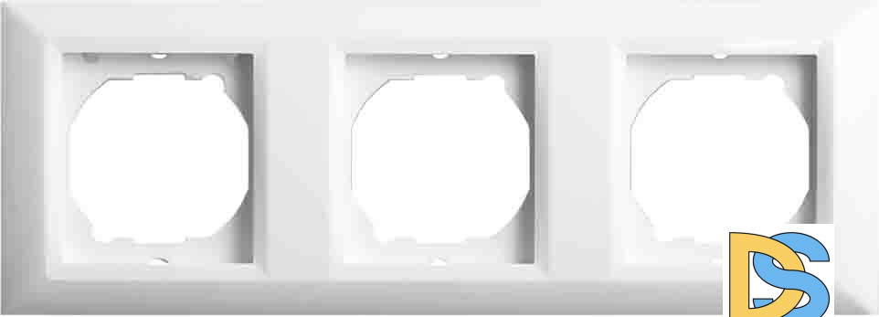 Рамка 3-я белая Vesta-Electric Roma White