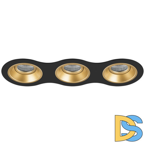 Встраиваемый светильник Lightstar Domino D637030303 (214637+214603+214603+214603)