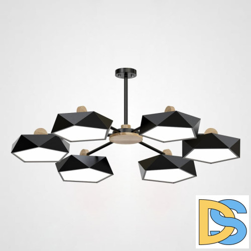 Люстра на штанге ImperiumLoft Geometric 140731-26