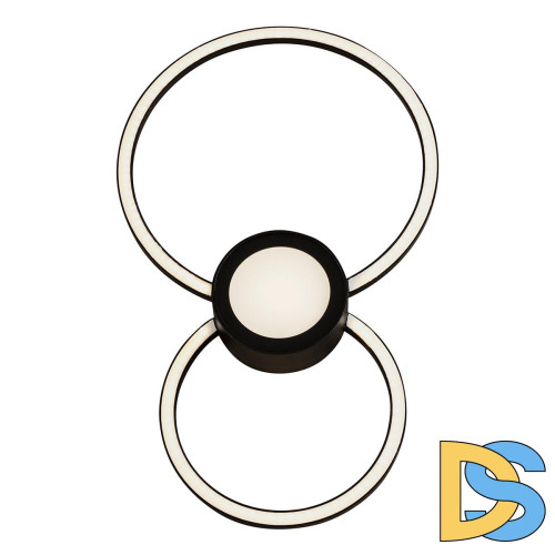 Настенно-потолочный светодиодный светильник iLedex Galaxy X046324 24W 3000K BK