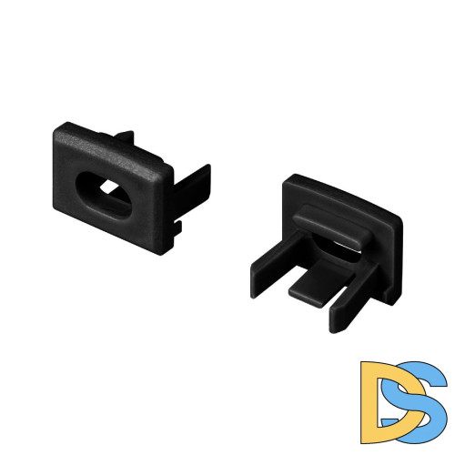 Заглушка Arlight PIK-1007 черная с отверстием 045496