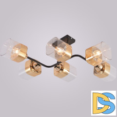 Потолочная люстра Reluce 01615-0.3-06 BK+FGD